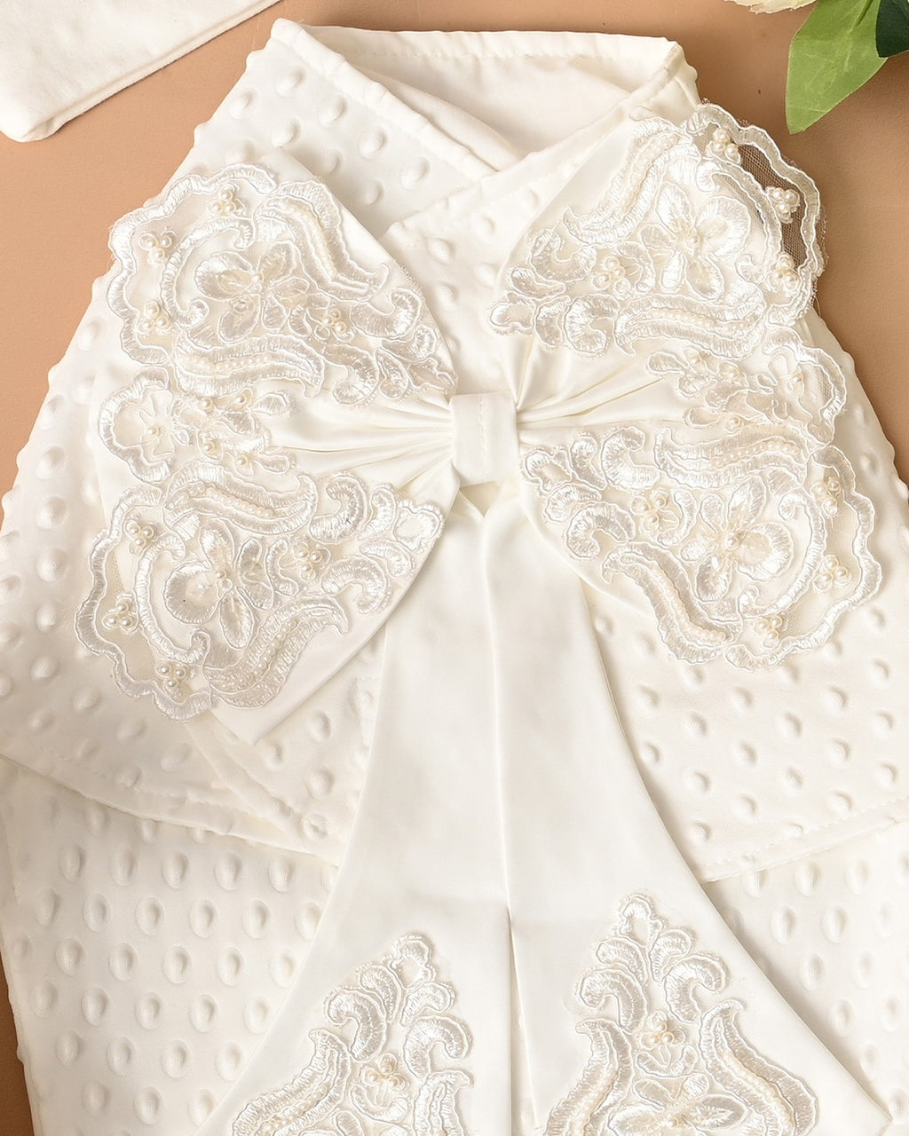 IVORY MIRAGE BABY BLOOMING WRAP