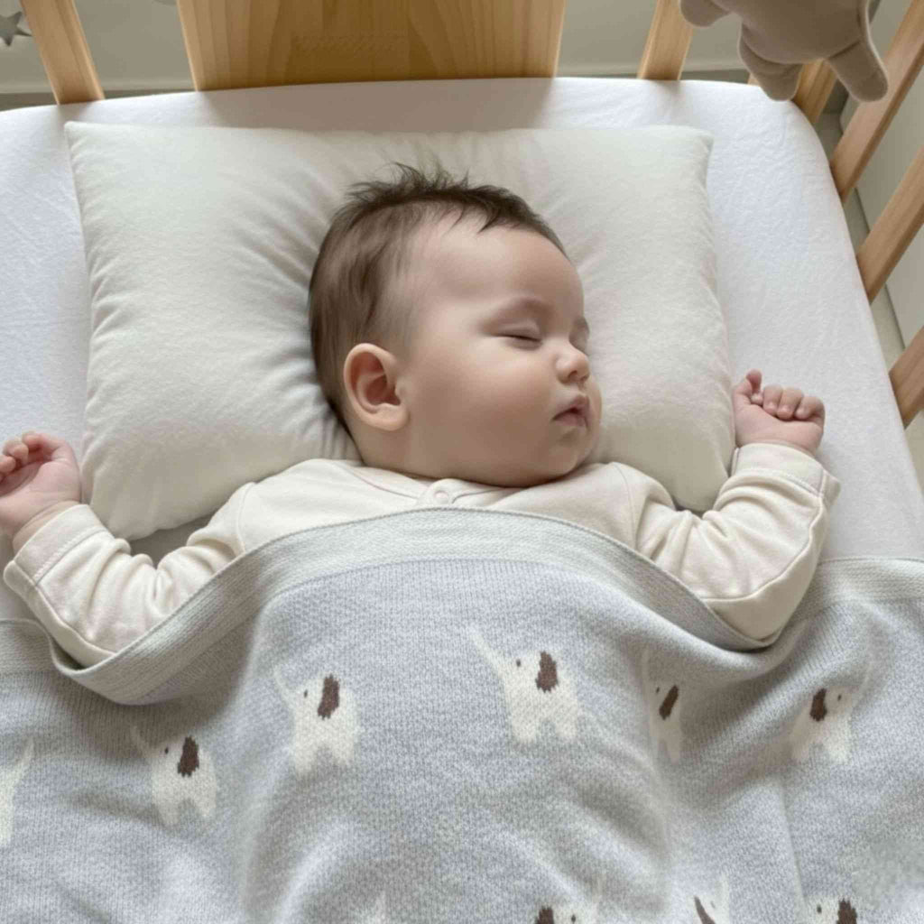 Elephant Haven Reversible Baby Blanket