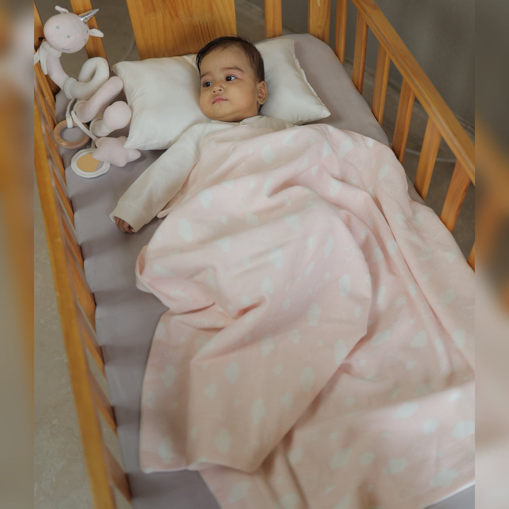 Cloudberry Dreams Baby Blankey and Toy Set