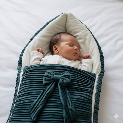 Bottle Green Baby Sleeping Bag