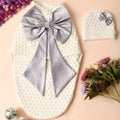 Silvery Drape Swaddle set