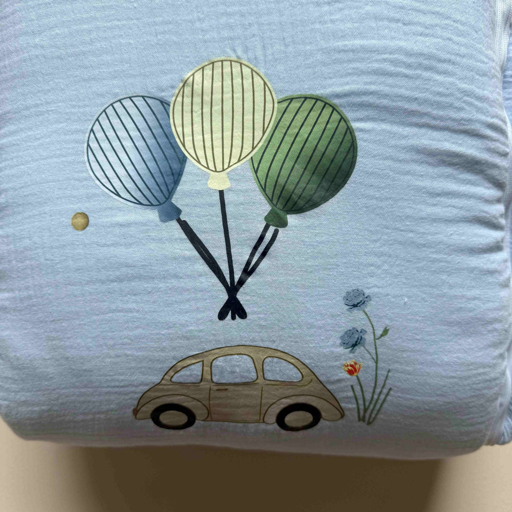 Balloon Ride Muslin Sleeping Bag.