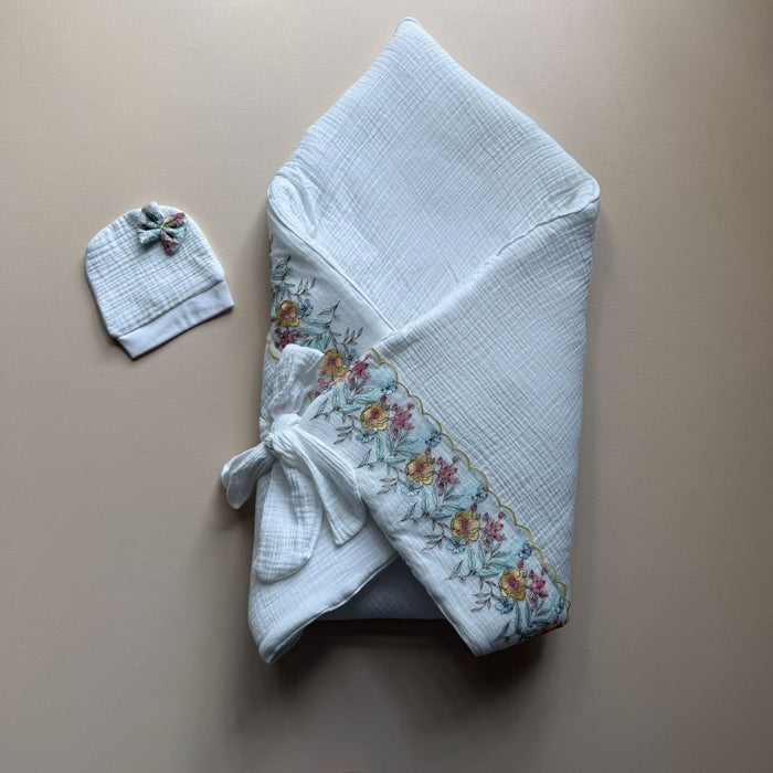 Fleur de Rêve Muslin Wrap Set