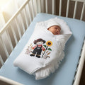 Sunflower Friend Baby Drape