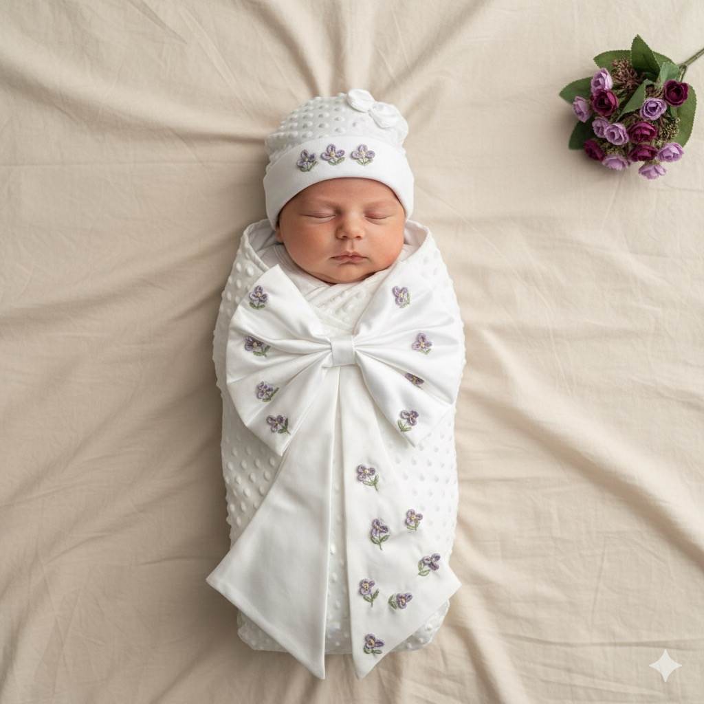 Lavender Whimsy Swaddle Set