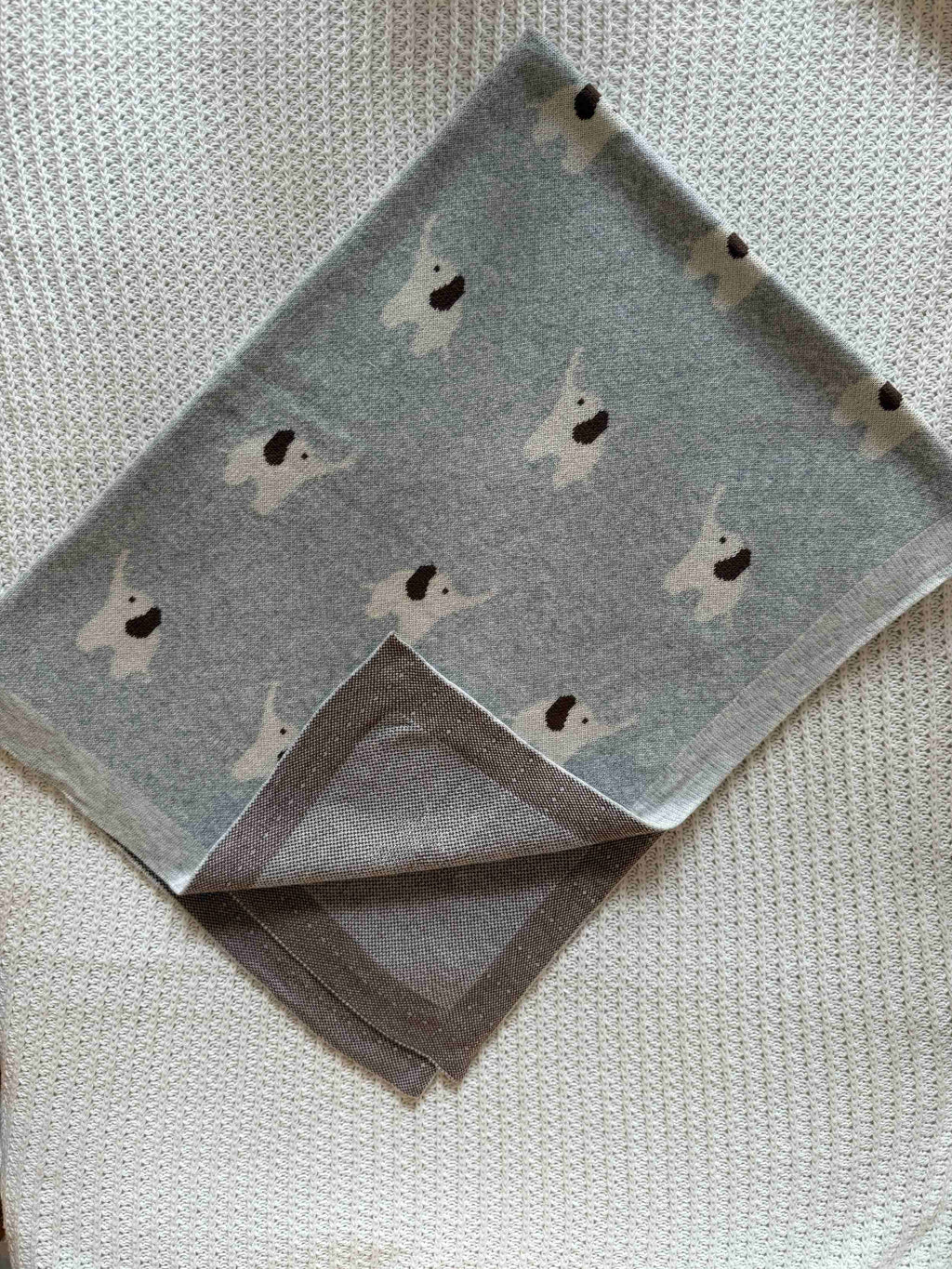 Elephant Haven Reversible Baby Blanket