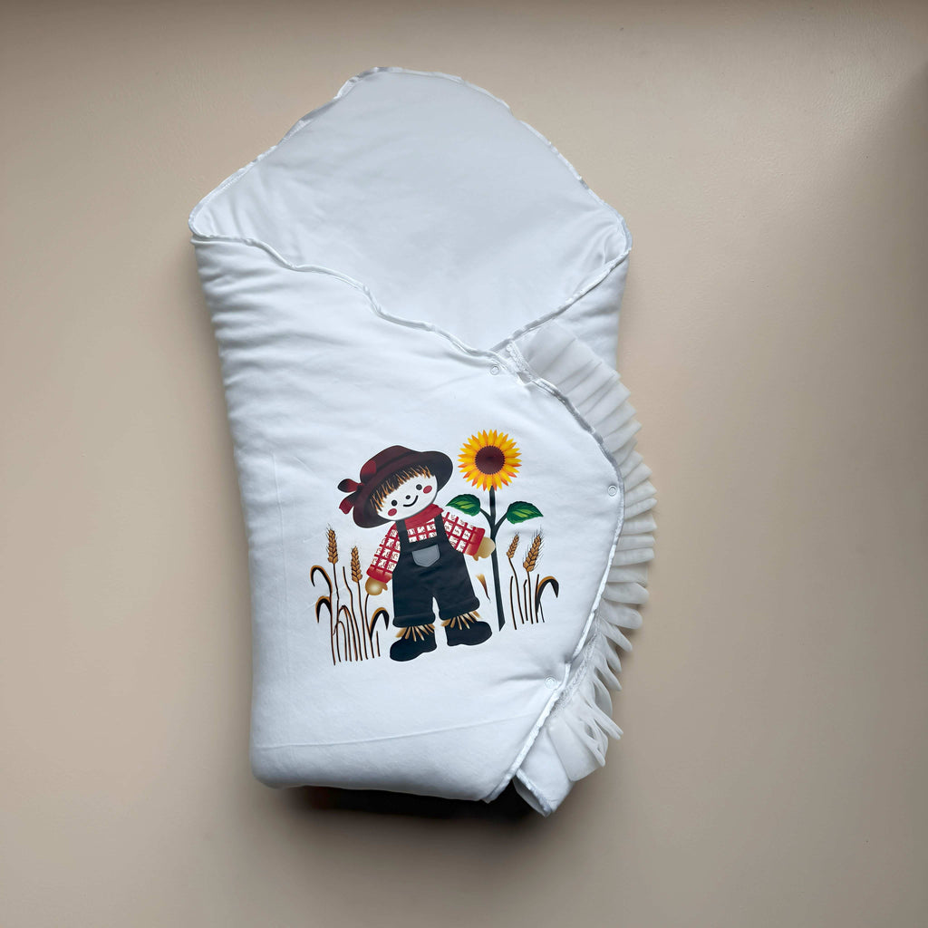 Sunflower Friend Baby Drape