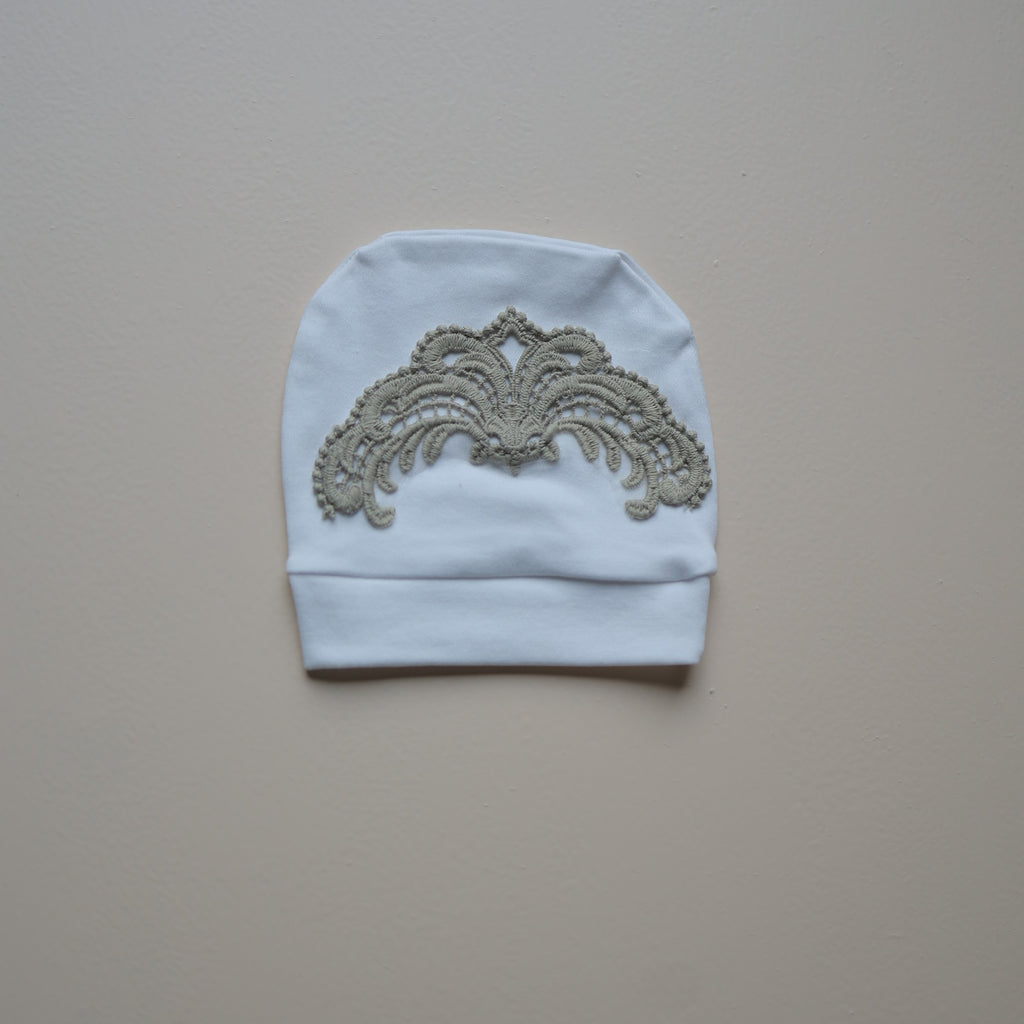 Regal Blossom Swaddle and Cap Set