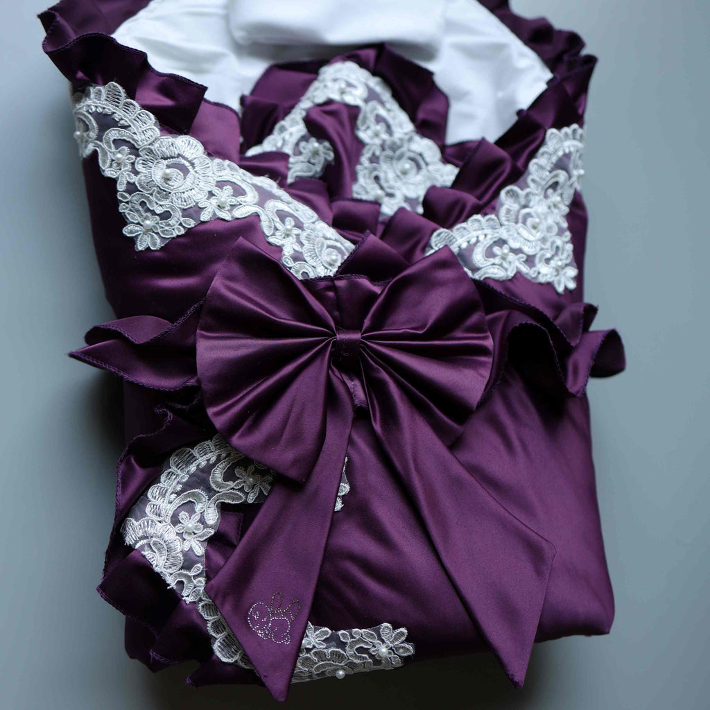 RoyalBloom Satin Baby Drape