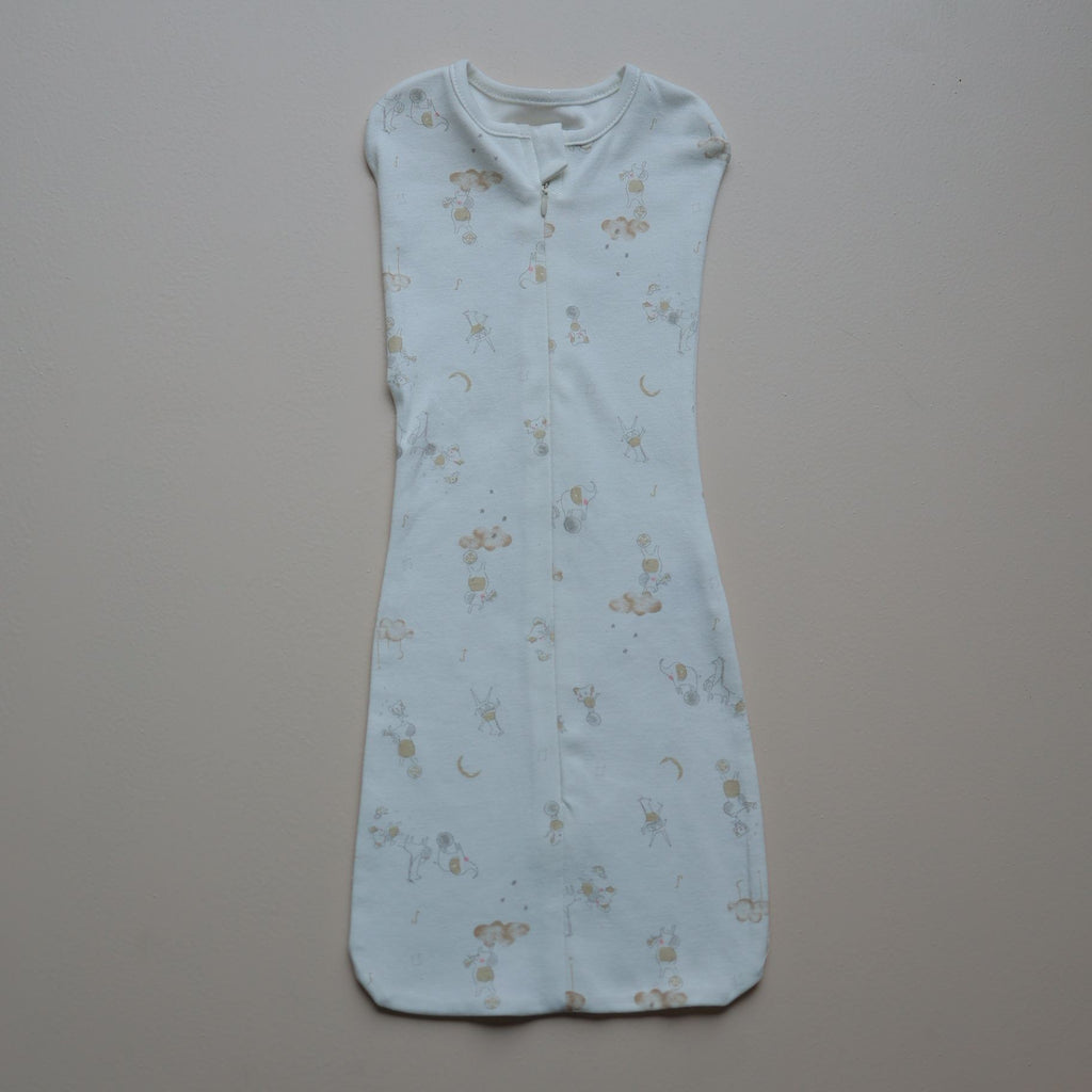 Dreamy Safari Cotton Sleeping Bag and Cap Set