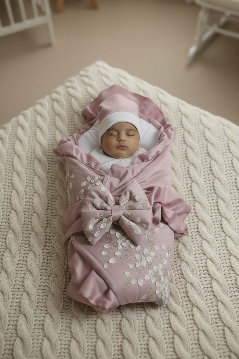 Rosé Fleur Drape Set