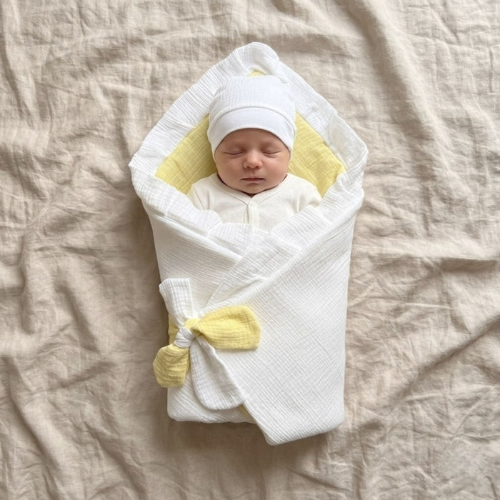 Soleil Doux Reversible Baby Drape Set