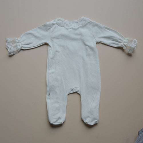 Angel Butterfly Lace Romper