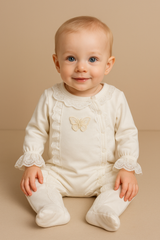 Angel Butterfly Lace Romper