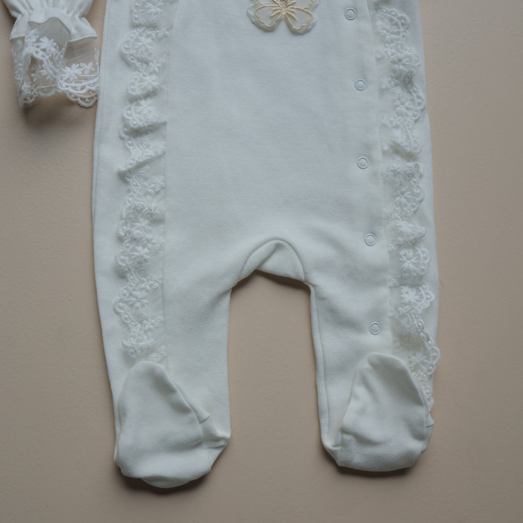 Angel Butterfly Lace Romper