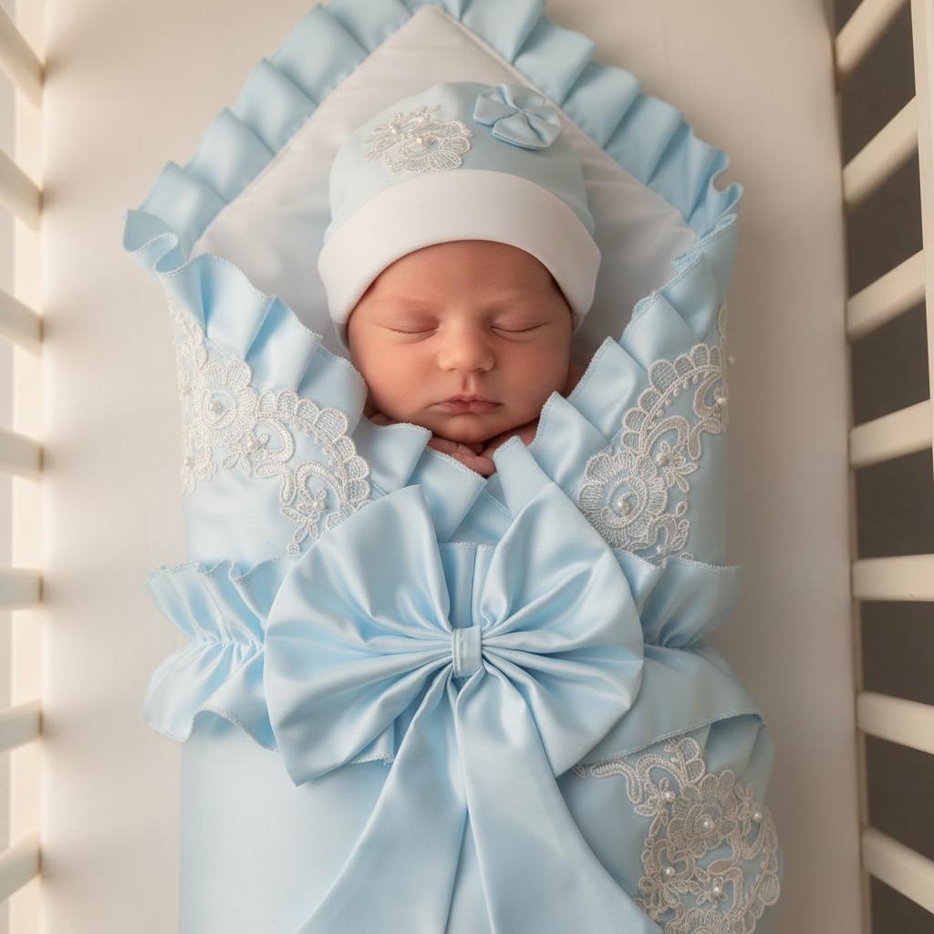 Gorgeous Sky Baby Drape Set