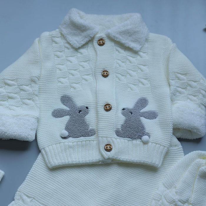 BUNNY GRACE WOOLEN BABY SET