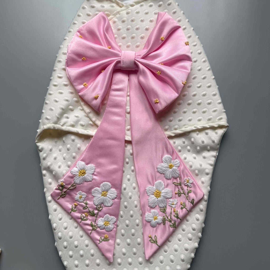 Blush Blossom Swaddle Set