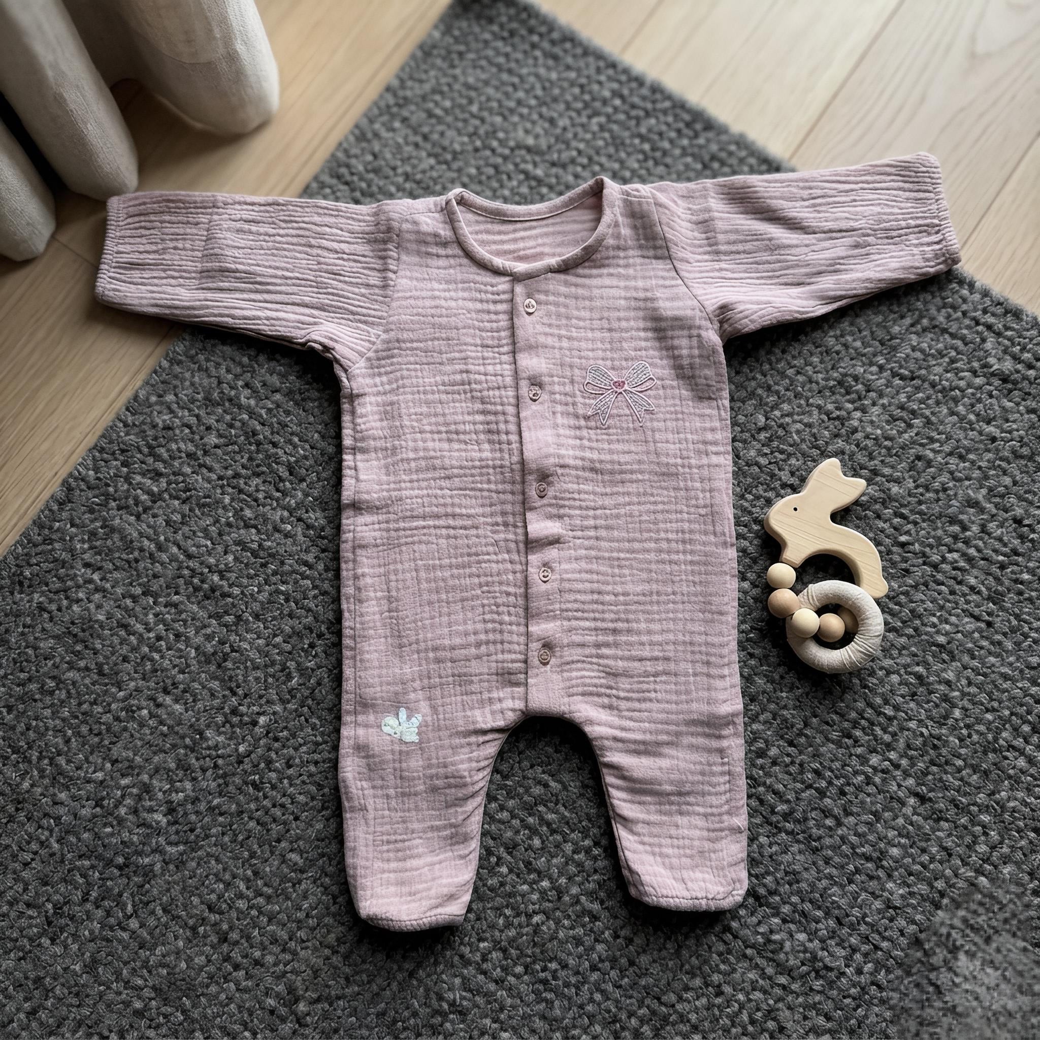 Baby Aroosa Petit-Bow Romper