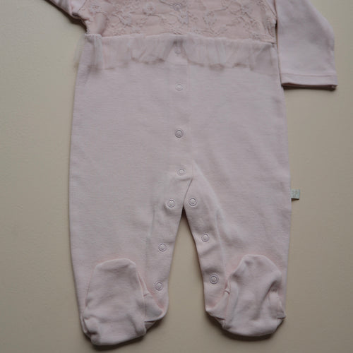 Blossom Lace Baby Romper