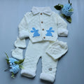 Blue Bunny Woolen Baby Set