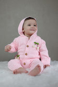 Blush Cherry Knitted Winter Jumpsuit