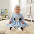 Celeste Bloom French Lace Frock Set