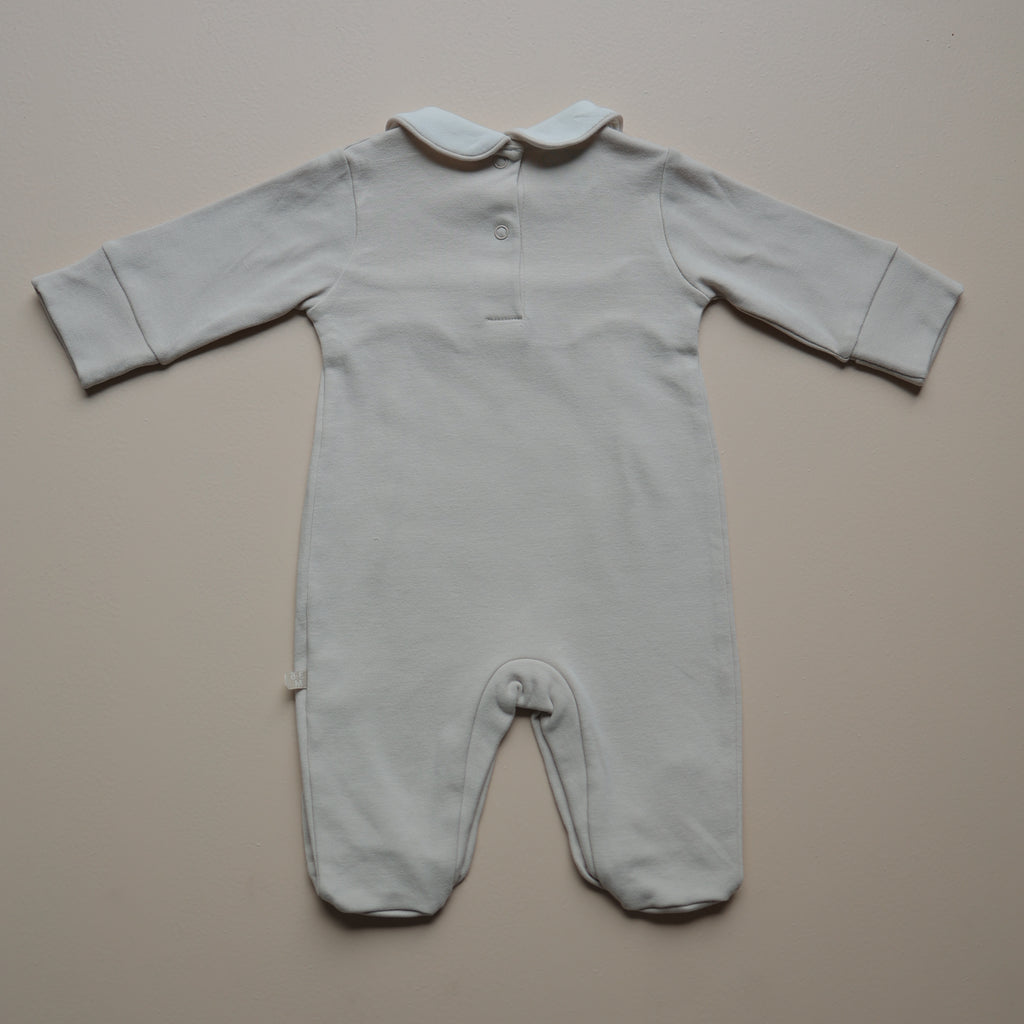 Classic Pinstripe Baby Romper
