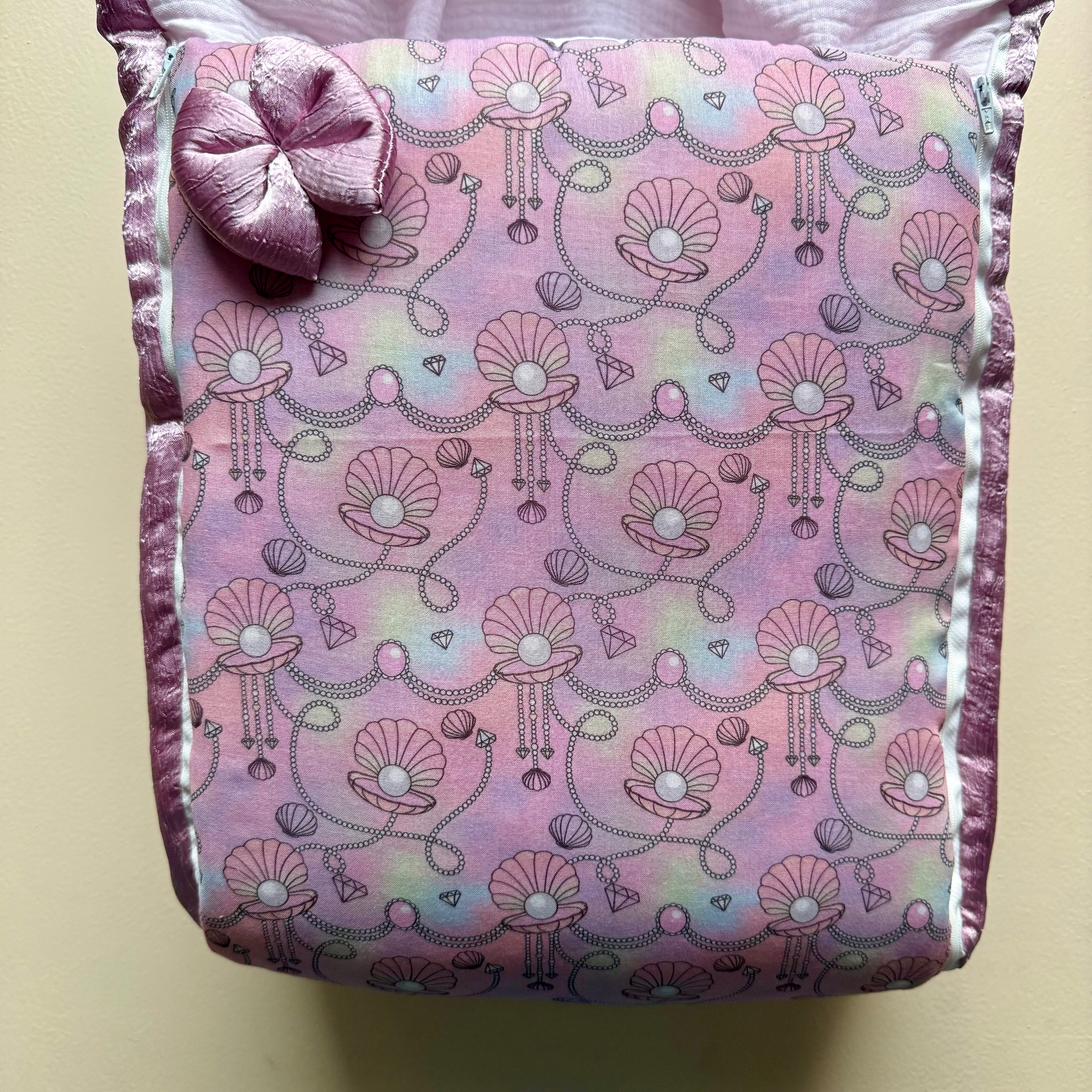 Coquillage Rosé Luxury Baby Sleeping Bag
