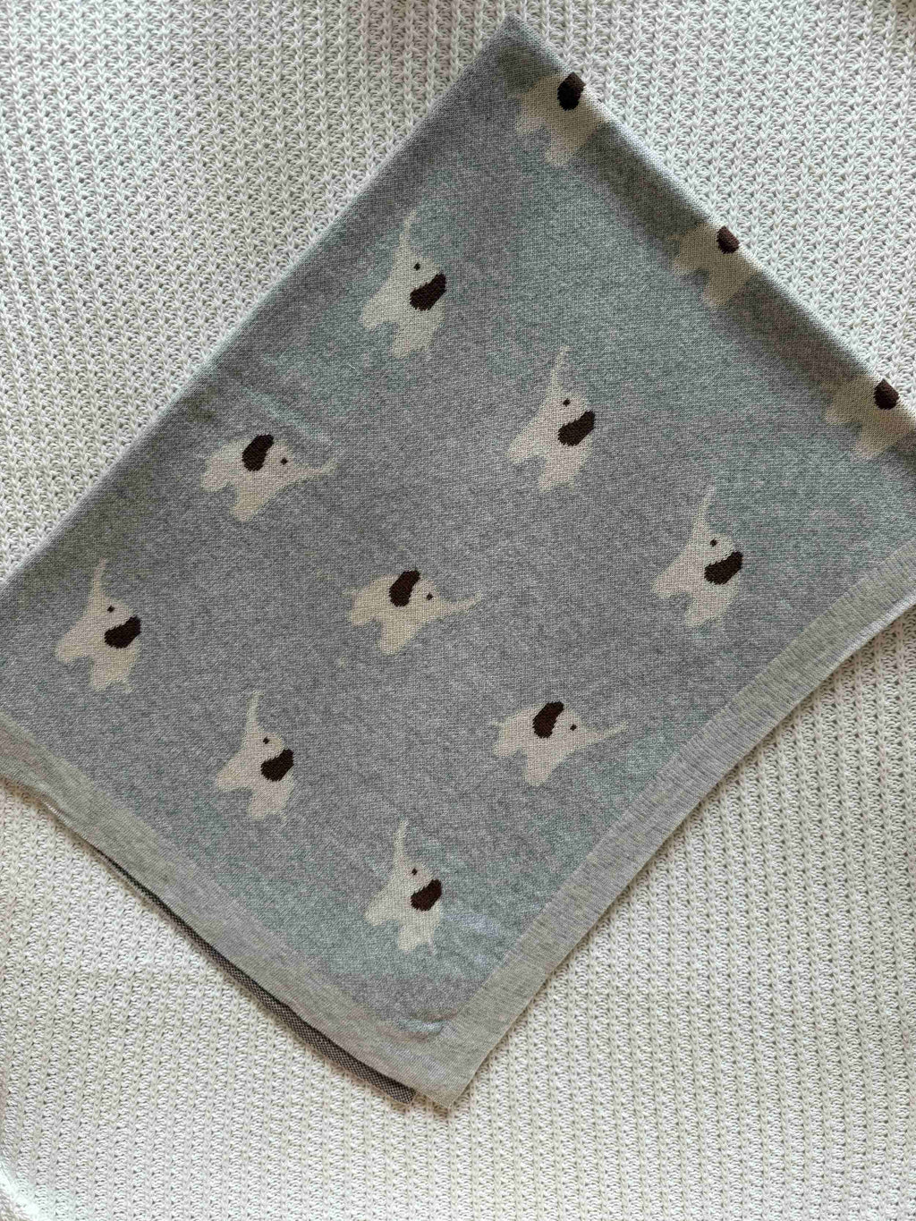 Elephant Haven Reversible Baby Blanket