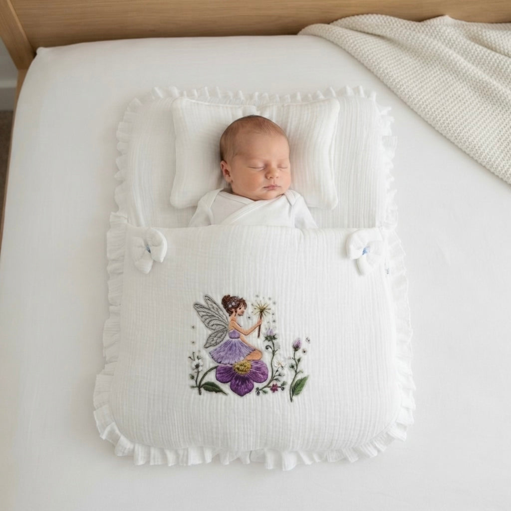 Enchanted Meadow Muslin Sleeping Bag