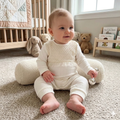 Étoile Knit Ruffle Romper – Ivory