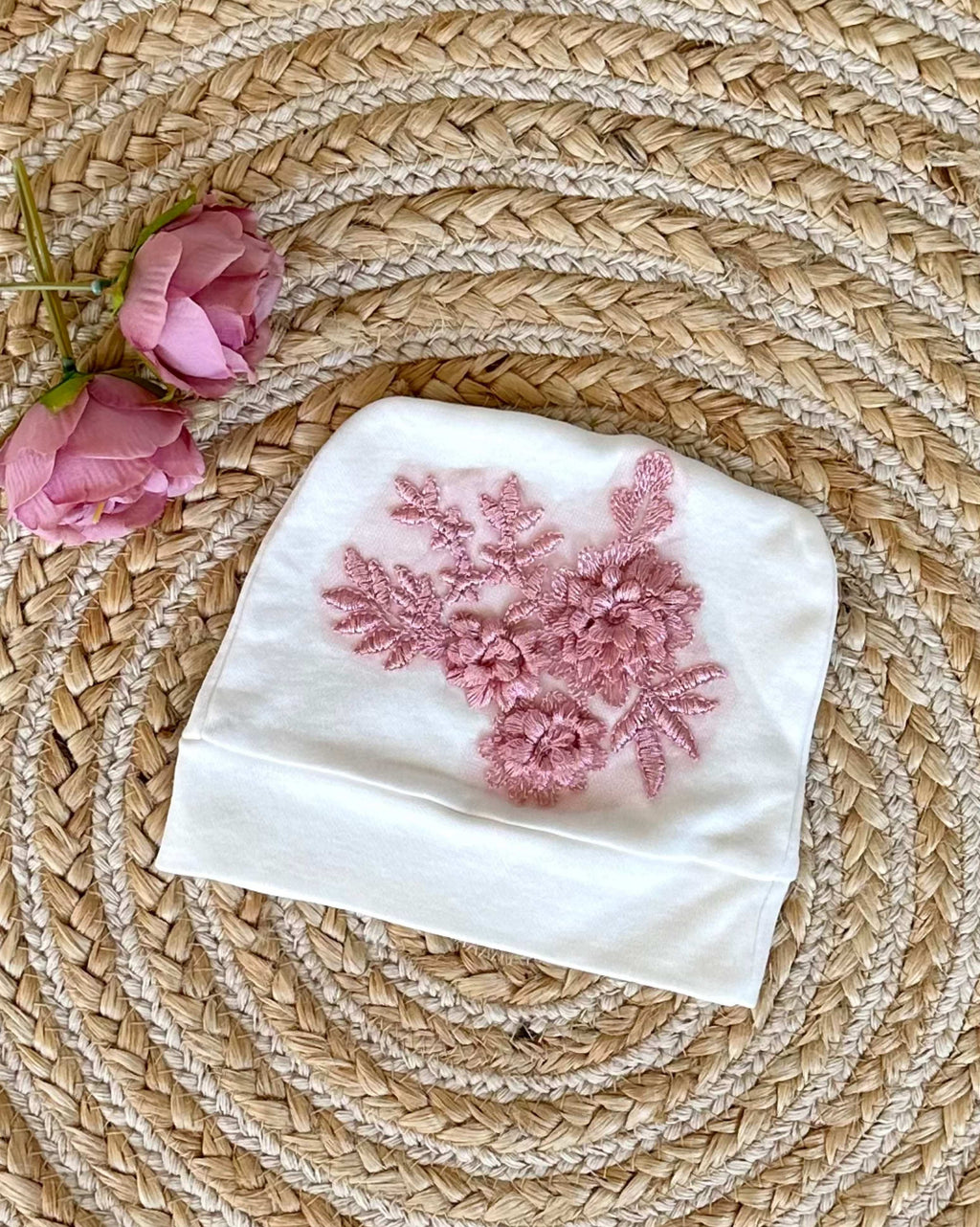Pink Petal Swaddle Set