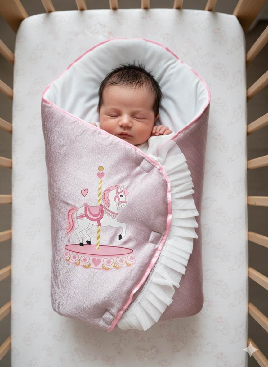 Carousel Dreams Baby Drape