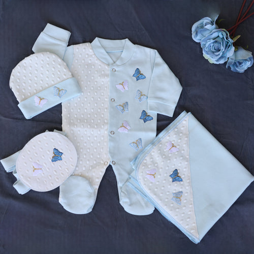 Blue Admiral Romper Set