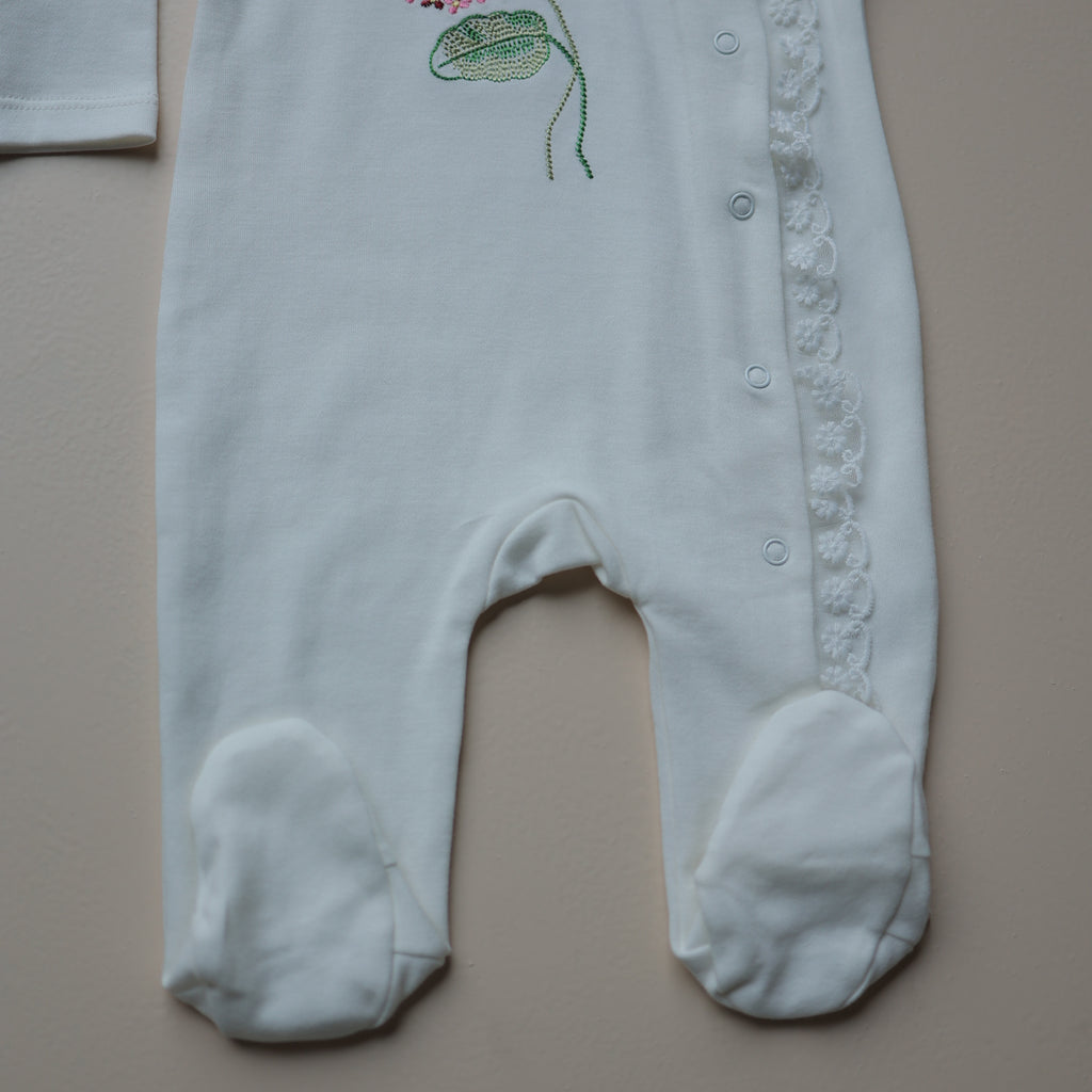 Garden Bloom Baby Romper