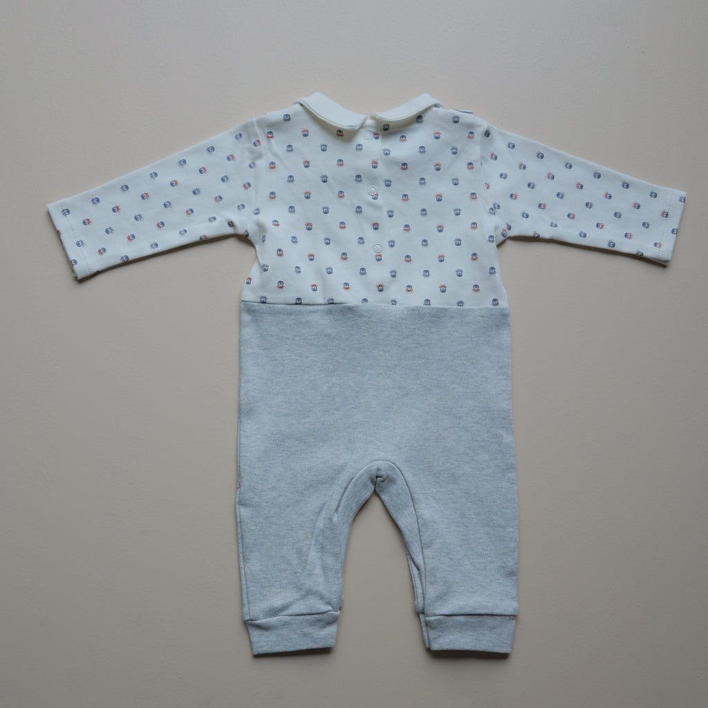 Gentle Gentleman Baby Romper
