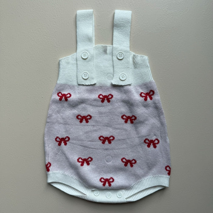 Petite Bow Heirloom Knit Co-Ord Set