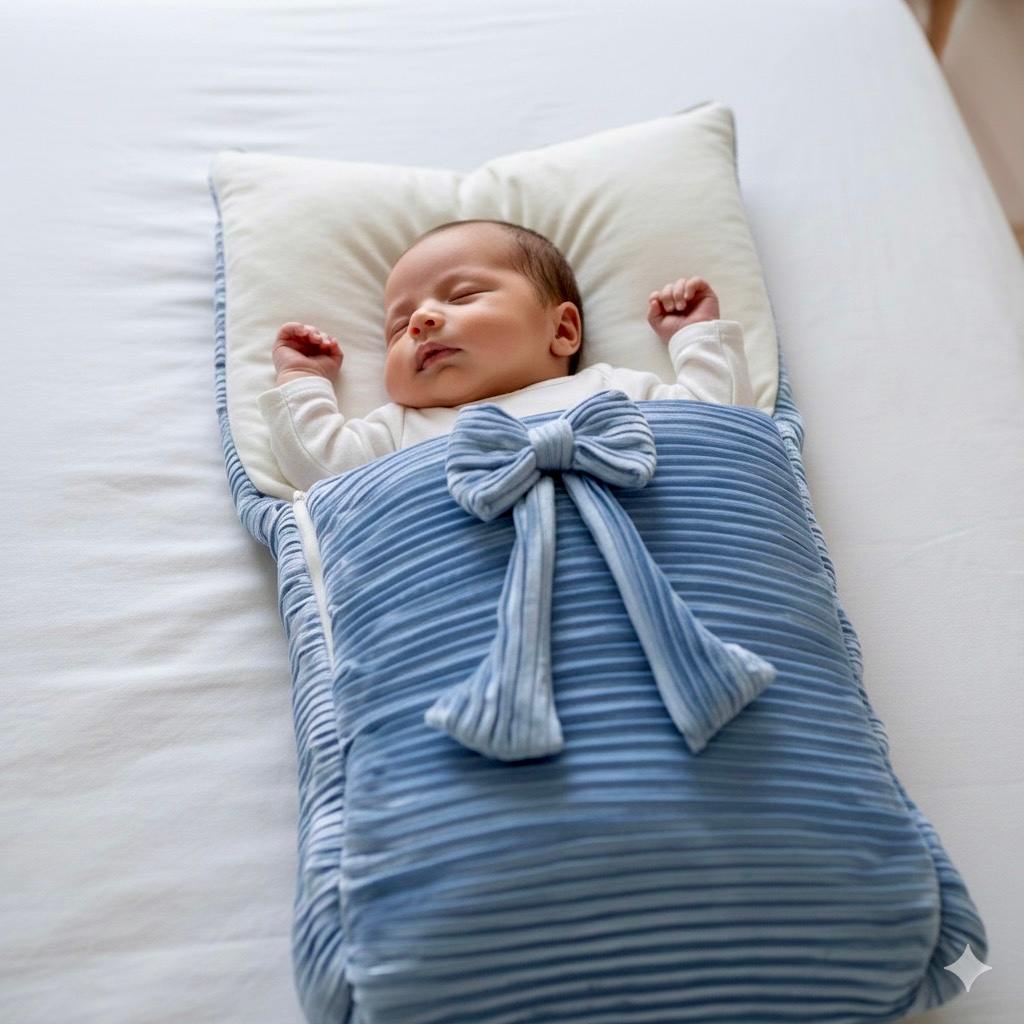 Ice Blue Baby Sleeping Bag