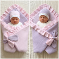 Rosé Rêverie Reversible Baby Drape Set