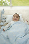 Blue Skies Baby Blanket & Toy Set