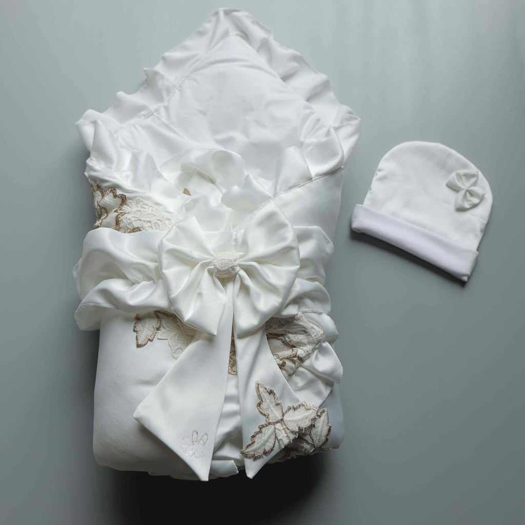 Blanc Belle Baby Drape Set