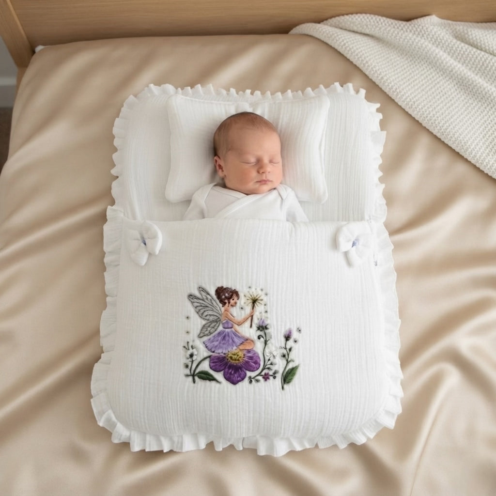 Enchanted Meadow Muslin Sleeping Bag