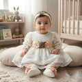 Ivory Blossom Frock Set