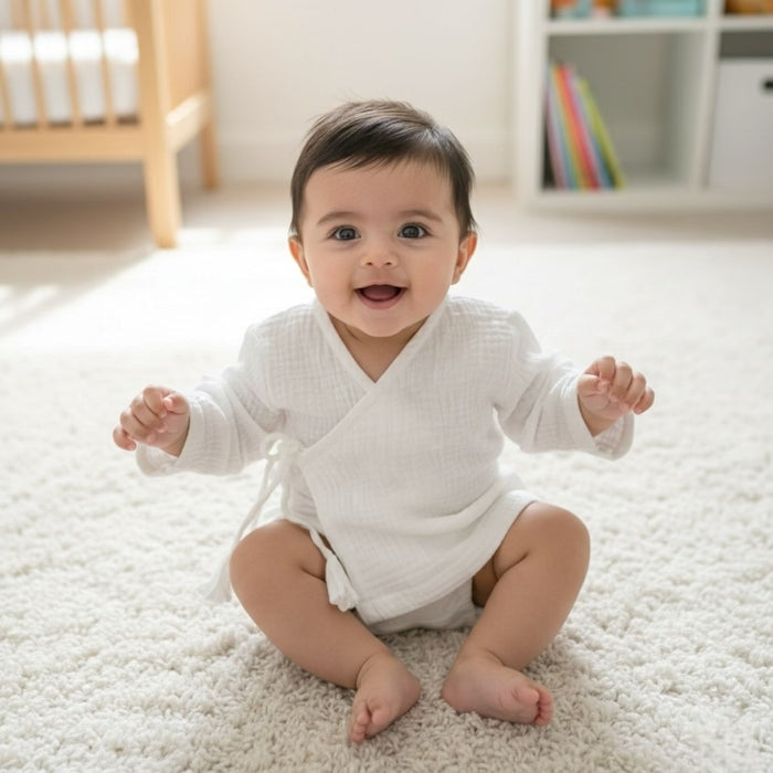 Ivory Cloud Muslin Set