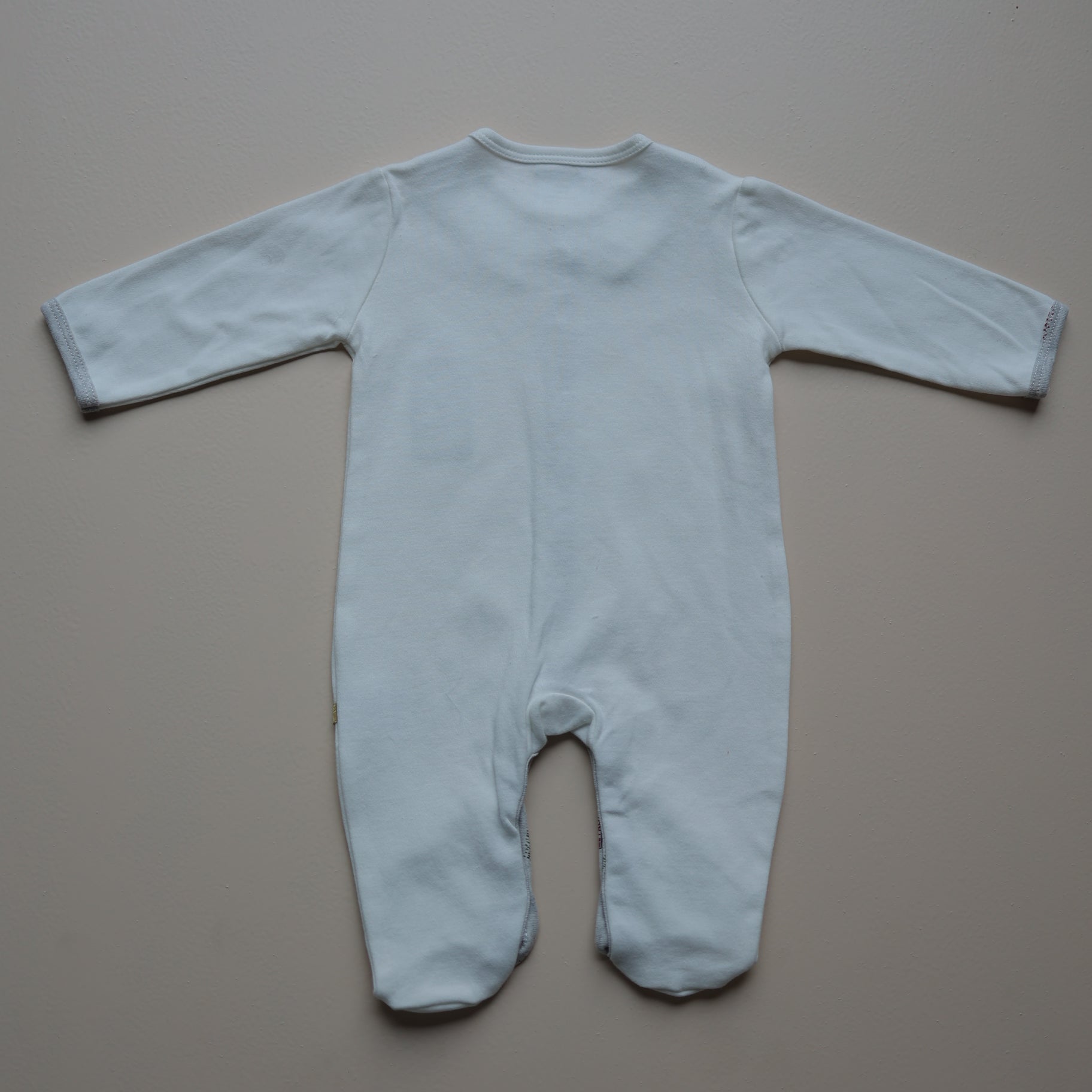 Ivory London House Footed Romper