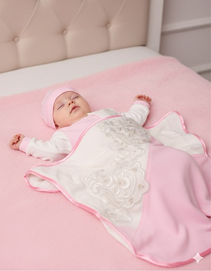 RoseWater RainDrop Romper Set