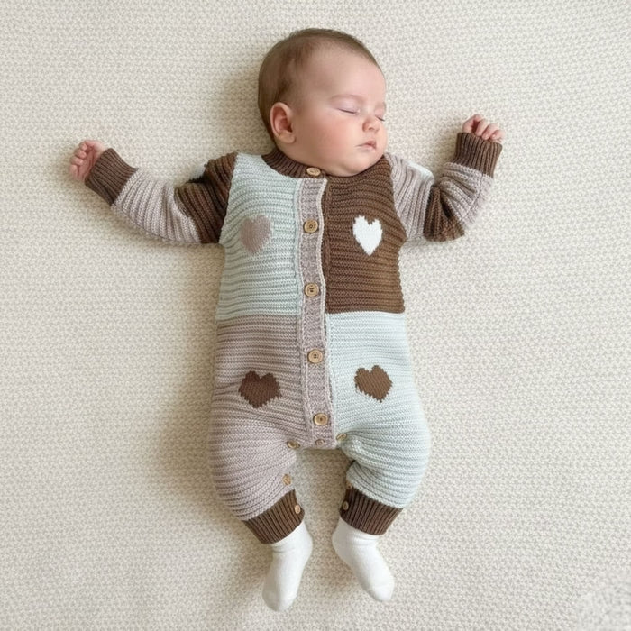 WarmHuG Colorblock Romper