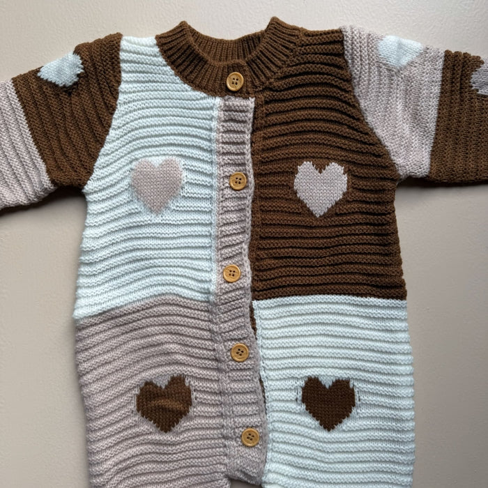 WarmHuG Colorblock Romper