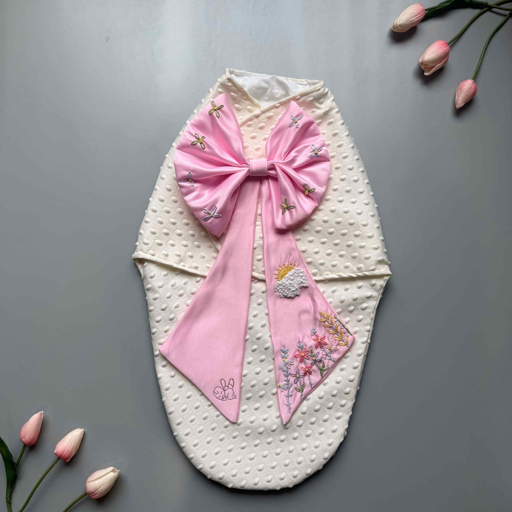 Cloud Blossom Swaddle Set